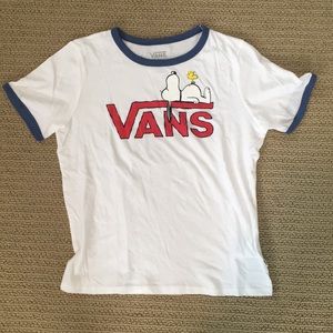 NEW Vans x Peanuts Women’s Medium T-Shirt